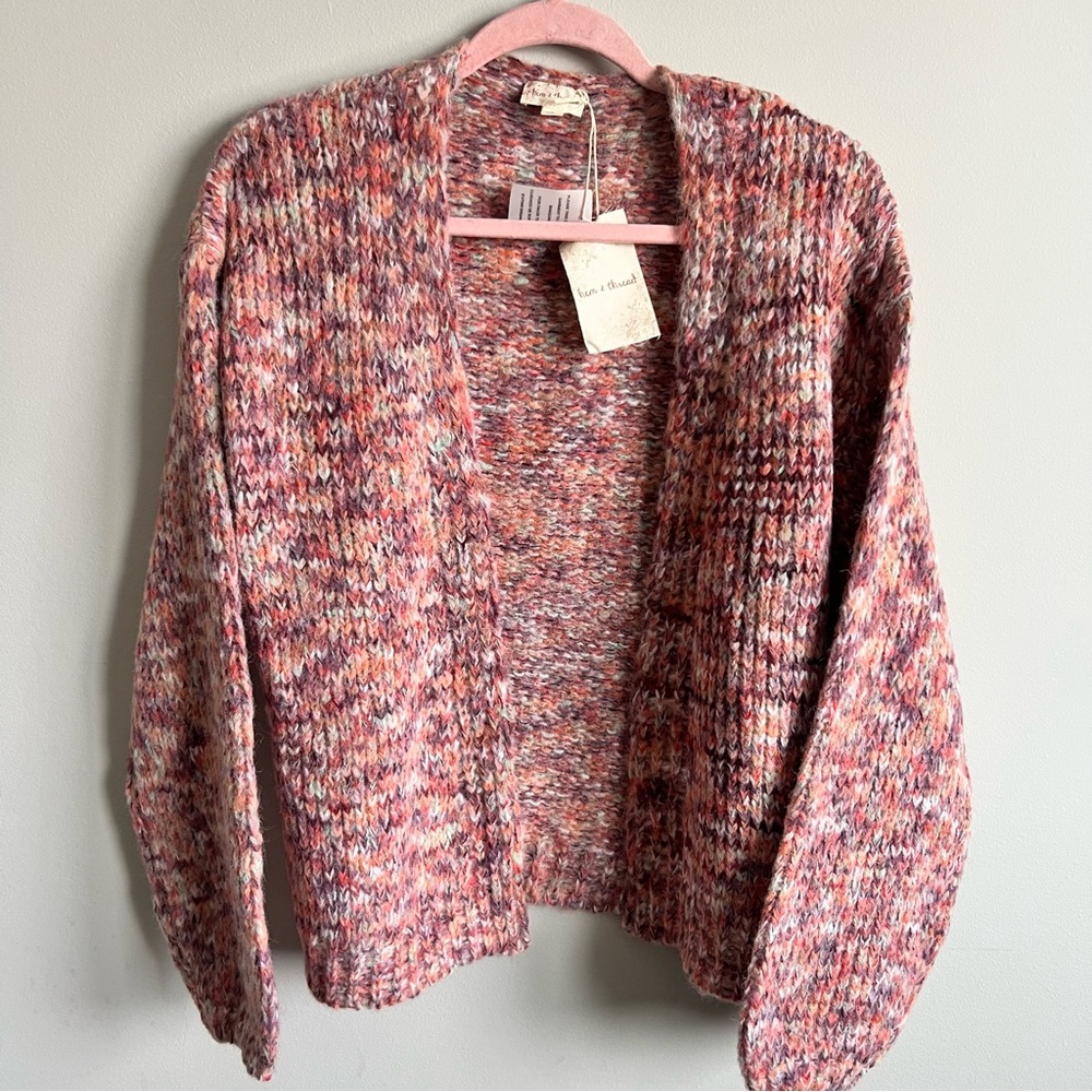 Hem & Thread NWT Women's Multicolor Knit Sweater, size small